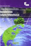 Portada de INSTALACIONES SOLARES FOTOVOLTAICAS