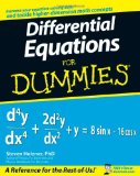 Portada de DIFFERENTIAL EQUATIONS FOR DUMMIES