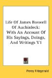 Portada de LIFE OF JAMES BOSWELL OF AUCHINLECK: WIT: 1