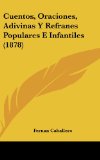 Portada de CUENTOS, ORACIONES, ADIVINAS Y REFRANES POPULARES E INFANTILES (1878)