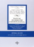 Portada de MANUAL DE DERECHO CONSTITUCIONAL