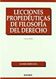 Portada de LECCIONES PROPEDÉUTICAS DE FILOSOFÍA DEL DERECHO