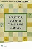 Portada de ACERTIJOS, DESAFIOS Y TABLEROS MAGICOS