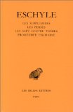 Portada de TRAGEDIES: LES SUPPLIANTES - LES PERSES - LES SEPT CONTRE THEBES - PROMETHEE ENCHAINE: 1 (COLLECTION DES UNIVERSITES DE FRANCE SERIE GRECQUE)