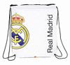 Portada de MOCHILA ESCOLAR SACO 35X40 REAL MADRID 11324 SAFTA
