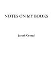 Portada de NOTES ON MY BOOKS