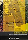 Portada de HISTÓRIA E DIREITO - DEMOCRACIA RELAÇÕES ECONÔMICAS E SOCIEDADE (EM PORTUGUESE DO BRASIL)