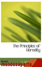 Portada de THE PRINCIPLES OF HEREDITY