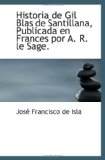 Portada de HISTORIA DE GIL BLAS DE SANTILLANA, PUBLICADA EN FRANCES POR A. R. LE SAGE.
