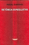 Portada de RETORICA ESPECULATIVA