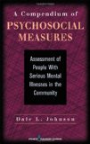 Portada de A COMPENDIUM OF PSYCHOSOCIAL MEASURES: ASSESSMENT OF PEOPLE WITH SERIOUS MENTAL ILLNESS IN THE COMMUNITY