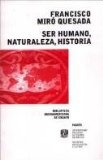 Portada de SER HUMANO, NATURALEZA, HISTORIA