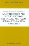 Portada de LIMIT THEOREMS AND APPLICATIONS OF SET-VALUED AND FUZZY SET-VALUED RANDOM VARIABLES