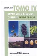 Portada de AMPELOGRAFIA BASICA DE CULTIVARES DE UVA DE MESA