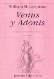 Portada de VENUS Y ADONIS