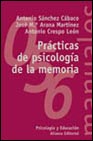 Portada de PRACTICAS DE PSICOLOGIA DE LA MEMORIA