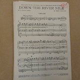 Portada de COMBO / DANCE BAND PARTS DOWN THE RIVER NILE ARR BRIAN FAHEY