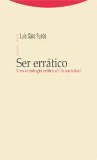 Portada de SER ERRATICO: UNA ONTOLOGIA CRITICA DE LA SOCIEDAD