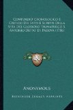 Portada de COMPENDIO CRONOLOGICO E CRITICO DEI FATTI E SCRITTI DELLA VITA DEL GLORIOSO TAUMATURGO S. ANTONIO DETTO DI PADOVA (1786)