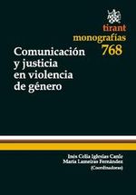 Portada de COMUNICACIÓN Y JUSTICIA EN VIOLENCIA DE GÉNERO