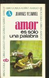 Portada de AMOR ES SOLO UNA PALABRA
