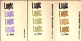Portada de LOGIC - IN THREE PARTS: PART I; PART II - DEMONSTRATIVE INFERENCE, DEDUCTIVE AND INDUCTIVE; PART III - THE LOGICAL FOUNDATIONS OF SCIENCE. DOVER. 1964.