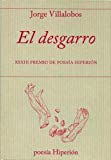 Portada de EL DESGARRO: XXXIII PREMIO DE POESÍA HIPERIÓN