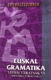 Portada de EUSKAL GRAMATIKA LEHEN URRATSAK VI (MENDEKO PERPAUSAK 2) (GRAMATIKAK)