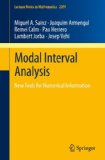 Portada de MODAL INTERVAL ANALYSIS