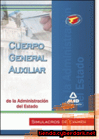 Portada de SIMULACROS DE EXAMEN DEL CUERPO GENERAL AUXILIAR DE LA ADMINISTRACIÓN DEL ESTADO - EBOOK