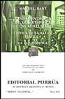 Portada de FUNDAMENTACION DE LA METAFISICA DE LAS COSTUMBRES; CRITICA DE LA RAZON PRACTICA; LA PAZ PERPETUA