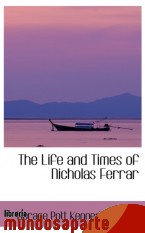 Portada de THE LIFE AND TIMES OF NICHOLAS FERRAR