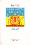 Portada de EPISODIS D HISTORIA DE LA LLENGUA CATALANA