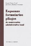 Portada de ESQUEMAS, FORMULARIOS, PLIEGOS DE CONTRATACION ADMINISTRATIVA LOCAL