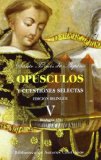 Portada de OPUSCULOS Y CUESTIONES SELECTAS V: EDICION BILINGÜE. TEOLOGIA