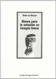 Portada de CLAVES PARA LA SOLUCION EN TERAPIA BREVE