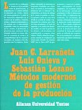 Portada de MÉTODOS MODERNOS DE GESTIÓN DE LA PRODUCCIÓN