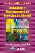 Portada de INSTALACION Y MANTENIMIENTO DE SERVICIOS DE INTERNET
