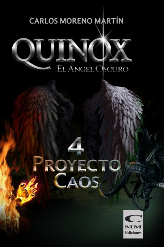 Portada de QUINOX, EL &Aacute;NGEL OSCURO 4: PROYECTO CAOS