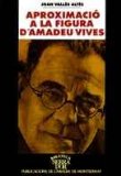 Portada de APROXIMACIÓ A LA FIGURA D’AMADEU VIVES