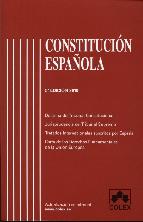 Portada de CONSTITUCION ESPAÑOLA (5ª EDICION)