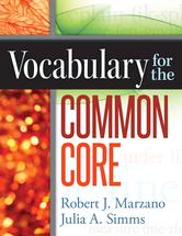 Portada de VOCABULARY FOR THE COMMON CORE