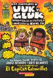 Portada de LAS AVENTURAS DE UUK Y GLUK / THE ADVENTURES OF UUK AND GLUK: CAVERNICOLAS DEL FUTURO Y MAESTROS DE KUNG FU / CAVEMEN OF THE FUTURE AND MASTERS OF KUN