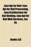 Portada de JAVA API FOR XML: JAVA API FOR XML PROCE