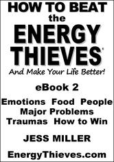 Portada de HOW TO BEAT THE ENERGY THIEVES AND MAKE YOUR LIFE BETTER: EBOOK2