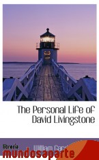 Portada de THE PERSONAL LIFE OF DAVID LIVINGSTONE