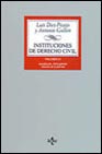 Portada de INSTITUCIONES DE DERECHO CIVIL: INTRODUCCION, PARTE GENERAL, DERECHO DE LA PERSONA