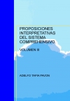 Portada de PROPOSICIONES INTERPRETATIVAS DEL SISTEMA COMPREHENSIVO. VOL III.