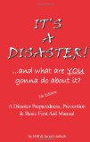 Portada de IT'S A DISASTER! ...AND WHAT ARE YOU GONNA DO ABOUT IT?: A DISASTER PREPAREDNESS, PREVENTION & BASIC FIRST AID MANUAL