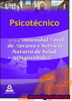 Portada de PSICOTÉCNICO DE LA COMUNIDAD FORAL DE NAVARRA Y SERVICIO NAVARRO DE SALUD (OSASUNBIDEA) - EBOOK